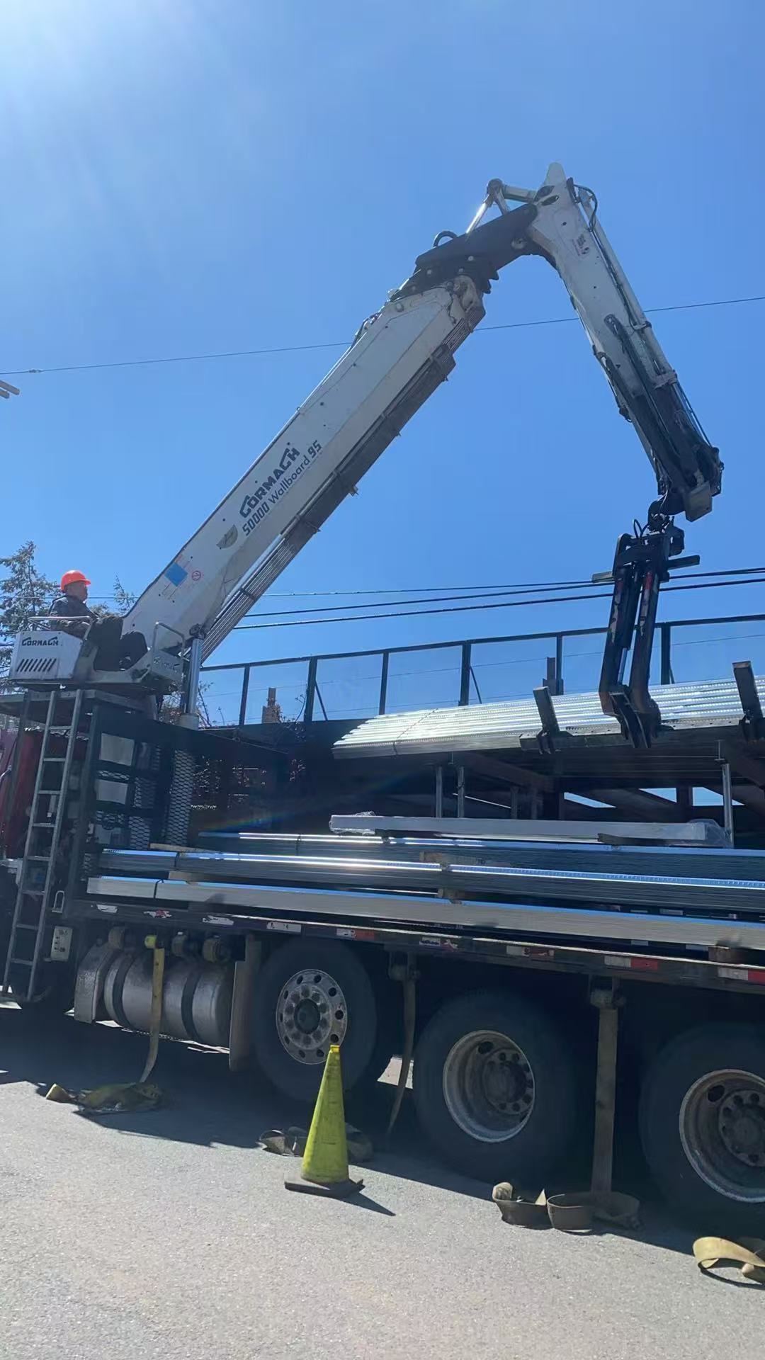Steel Frame Topping Out