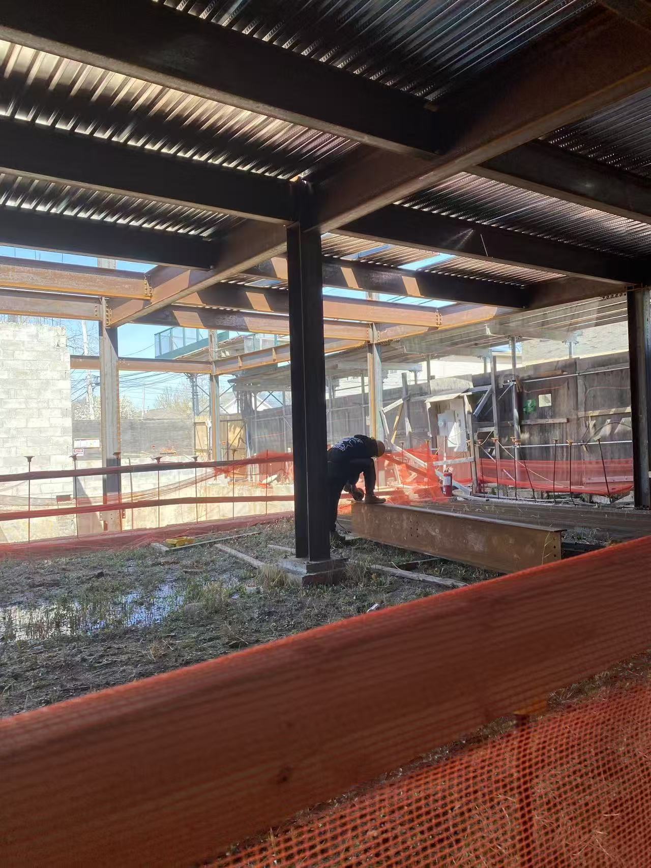 Upper Floor Steel Work